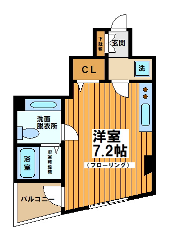 【間取り】 | ジュネーゼ方南町