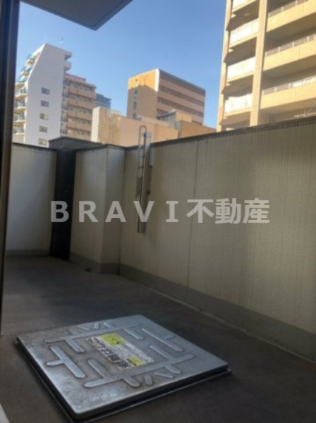 エステムコート谷町四丁目　BRAVI不動産のバルコニー|【エステムコート谷町四丁目】バルコニー