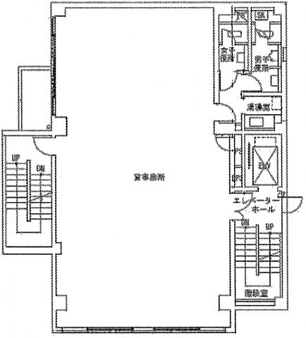 千代田区五番町の事務所の間取り