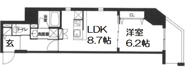 【間取り】 | アーバネックス大手前