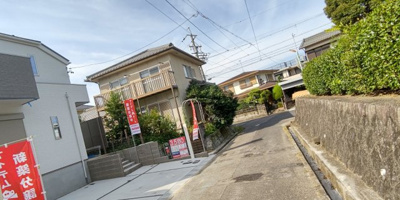 【前面道路含む現地写真】 | 守山区深沢1期　1号棟　★仲介手数料無料★ | 10/5撮影
守山区の不動産売買の事ならマックスバリュで住まい相談エムワイホームにお任せください。