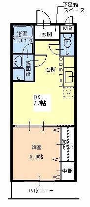 【間取り】 | フジパレス草尾