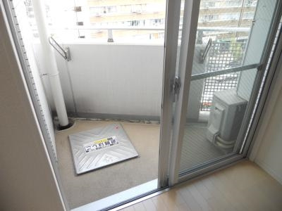 グラマシー京都（旧リエトコート塩小路堀川）のバルコニー