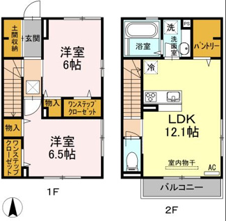 【間取り】 | グランシャリオ・ヴィラ　E棟 | 間取り
