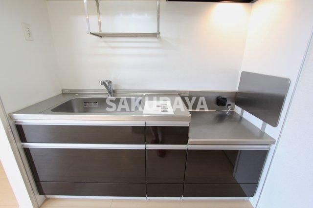 ボーセゾンのキッチン|現況と異なる場合がございます。