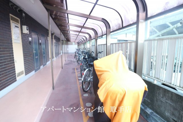 佐貫ルビーハイムⅡのエントランス