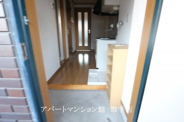 佐貫ルビーハイムⅡの玄関