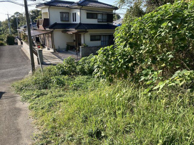 【前面道路含む現地写真】 | いちき串木野市八房土地