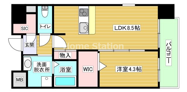 【間取り】 | グランデ元町