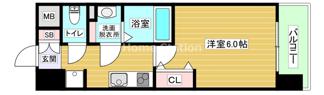 【間取り】 | グランデ元町