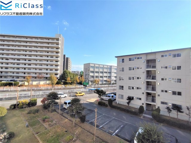 明舞一四団地六一号棟の展望