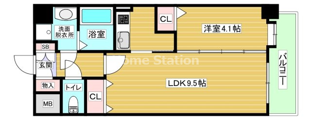 【間取り】 | ES-Grande大阪 City Avenue