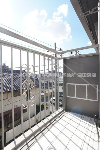 プローデンス前原のバルコニー