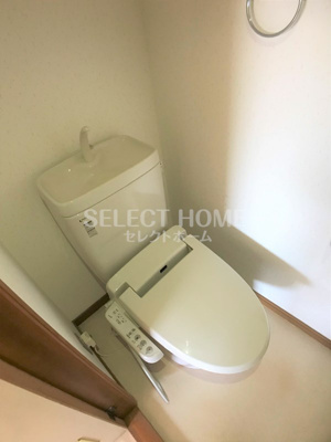 【トイレ】 | ファミール竜美丘 | コンパクトで使いやすいトイレです