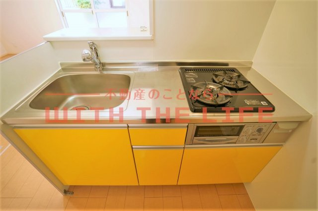 エマーブルⅢ【10，000円キャッシュバック対象物件】のキッチン|使いやすいキッチンです