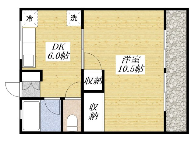 グリーンコープの間取り