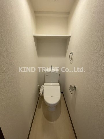 レジュールアッシュ梅田北のトイレ|清潔感のあるトイレです