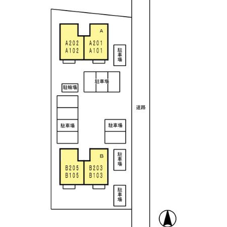 ブリエ【10，000円キャッシュバック対象物件】の区画図
