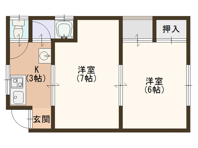 【間取り】 | メゾン安立