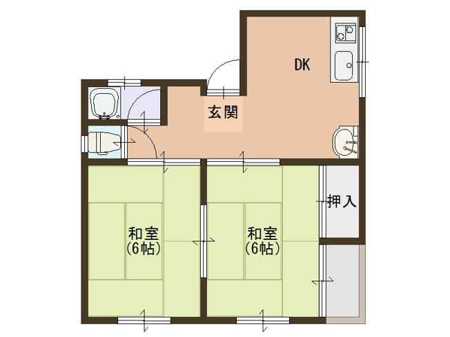 【間取り】 | メゾン安立