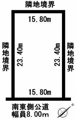 【区画図】 | 北見市高栄西町7丁目