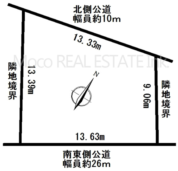 【土地図】 | 北見市相内町土地