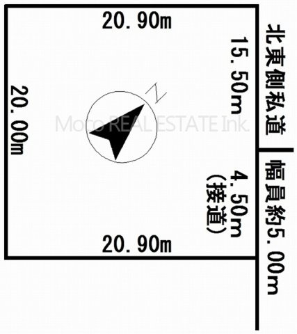 【土地図】 | 北見市東陵町168番土地
