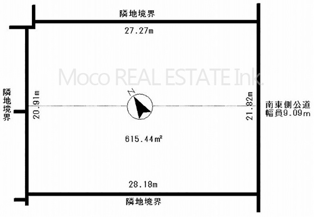 【土地図】 | 紋別郡湧別町中湧別北町67番土地