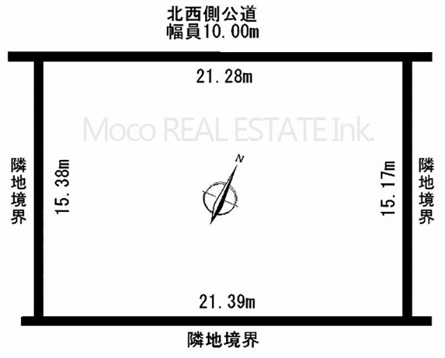 【土地図】 | 北見市留辺蘂町上町121番土地