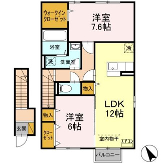 【間取り】 | グランドコート　Ａ