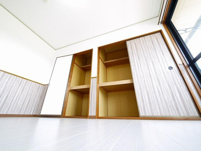 サンハイツ2号館の収納|おおきな収納があります