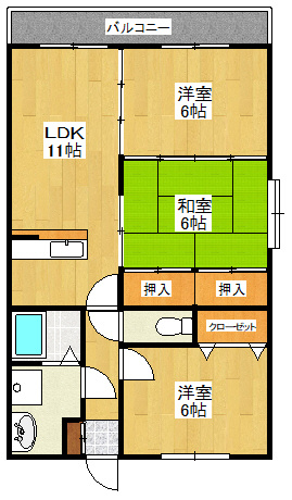 コンステレーションⅡの間取り