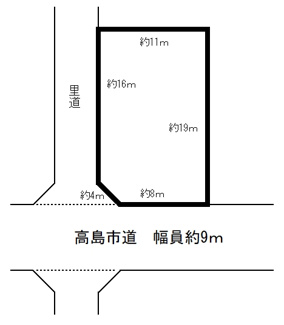 【土地図】 | 高島市マキノ町中庄　売土地