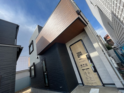 【外観】 | 瑞穂区井の元町　全2棟　1号棟＜仲介手数料無料＞中根小・萩山中　新築一戸建て | 2/16撮影
住宅ローンアドバイザーの村田です。住宅ローン審査が通らなかった方、あきらめる前にご相談ください。