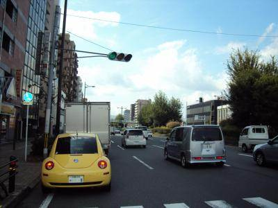 パインコート五条の地図|前面道路