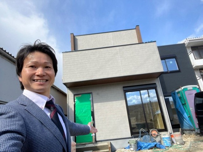 【外観】 | 瑞穂区井の元町　全2棟　2号棟＜仲介手数料無料＞中根小・萩山中　新築一戸建て | 2/16撮影
住宅ローンアドバイザーの村田です。住宅ローン審査が通らなかった方、あきらめる前にご相談ください。
