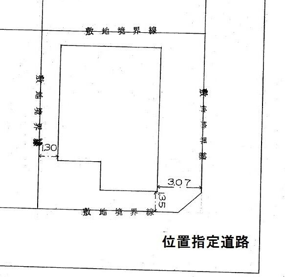 高砂市米田町米田　土地の土地図|土地面積141.83平米　約42.90坪