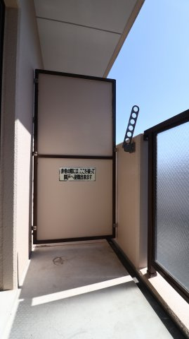 フルール須磨のバルコニー