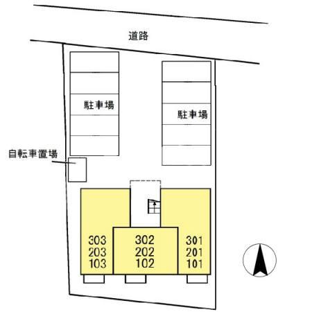 エスポワールＨｕｇの玄関