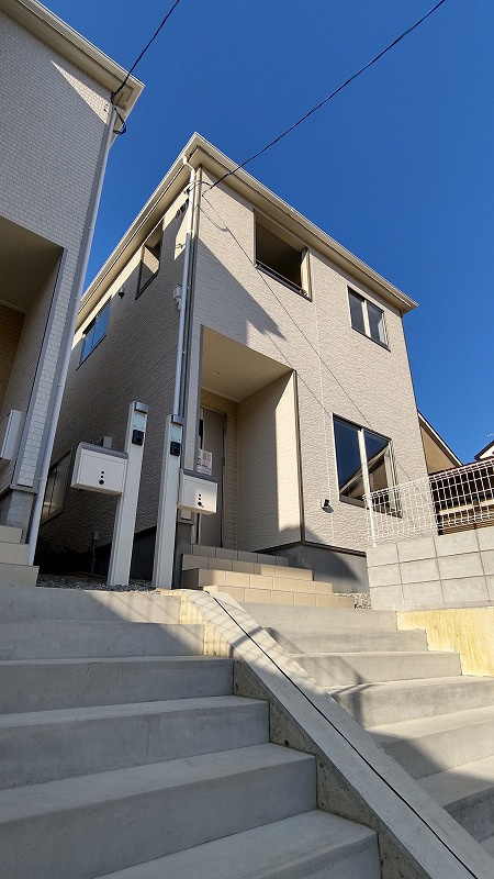 箕面市瀬川5丁目　新築戸建の外観|1号棟