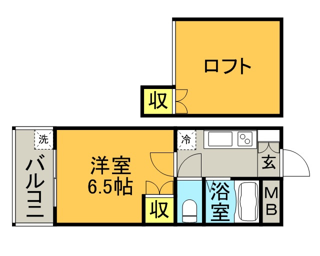 インターファーストビル【キャッシュバック対象】の間取り