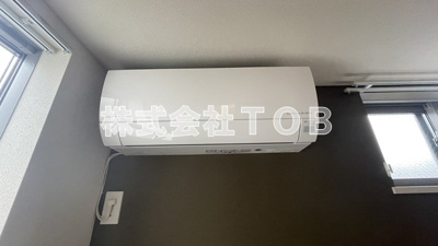 【設備】 | メゾン美鈴 | 洋室5.5帖　エアコン