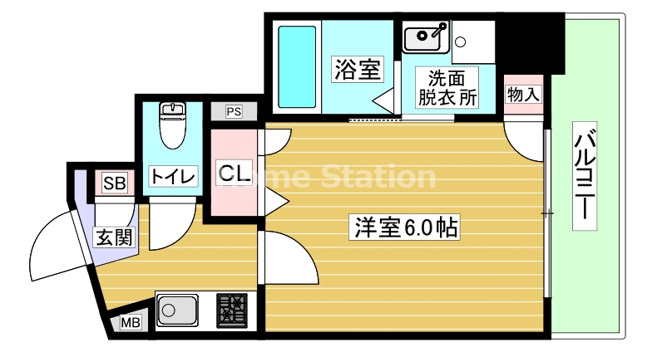 【間取り】 | ルーチェ新福島