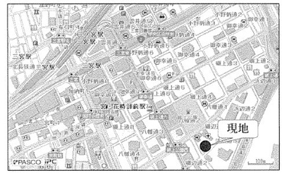 【地図】 | 磯辺通１丁目事務所物件