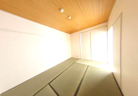 エスポアール北豊中の内装|明るい和室です