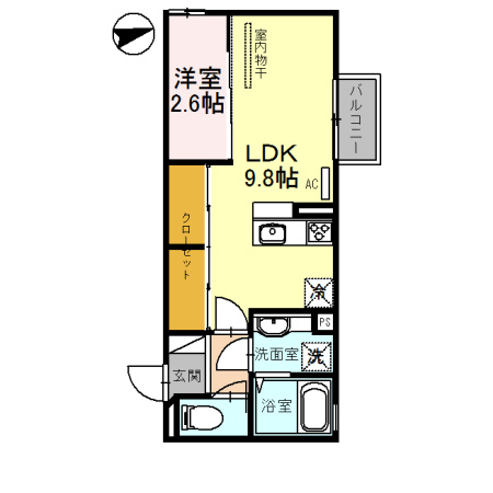 【間取り】 | ファミール中之島
