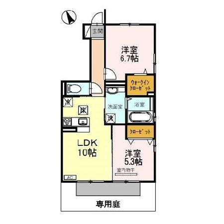 【間取り】 | レセンテシャトー