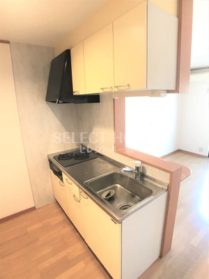 【キッチン】 | コーポラスメイプル | 使いやすいキッチンです