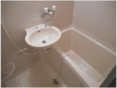 クリスタルメゾンベガの洗面所