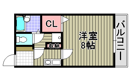 クリスタルメゾンベガの間取り